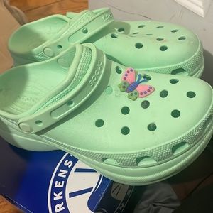 Platform crocs